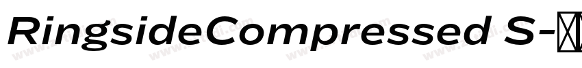 RingsideCompressed S字体转换 RingsideCompressed S字体转换